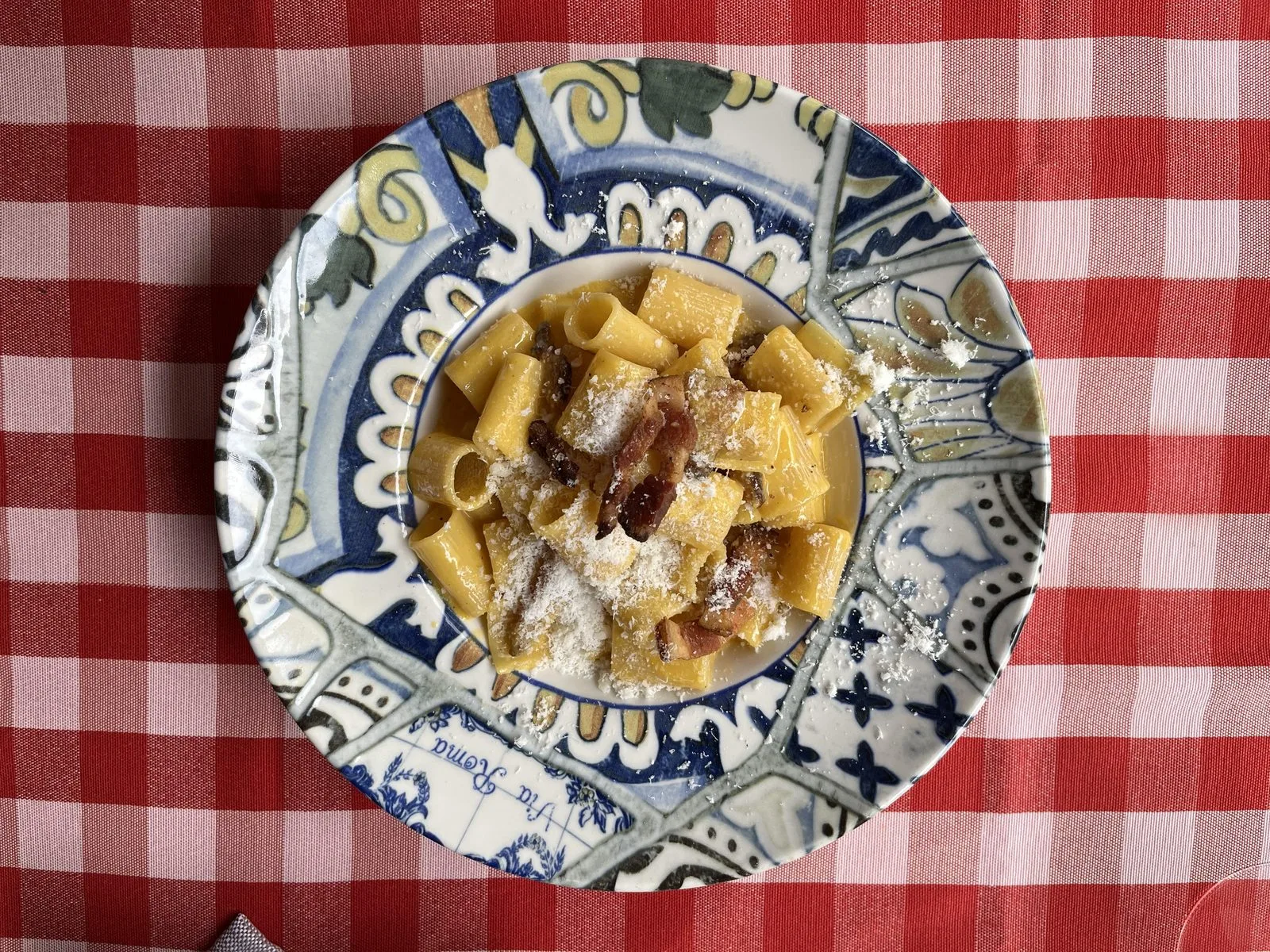 Il menù<br>alla carta.
