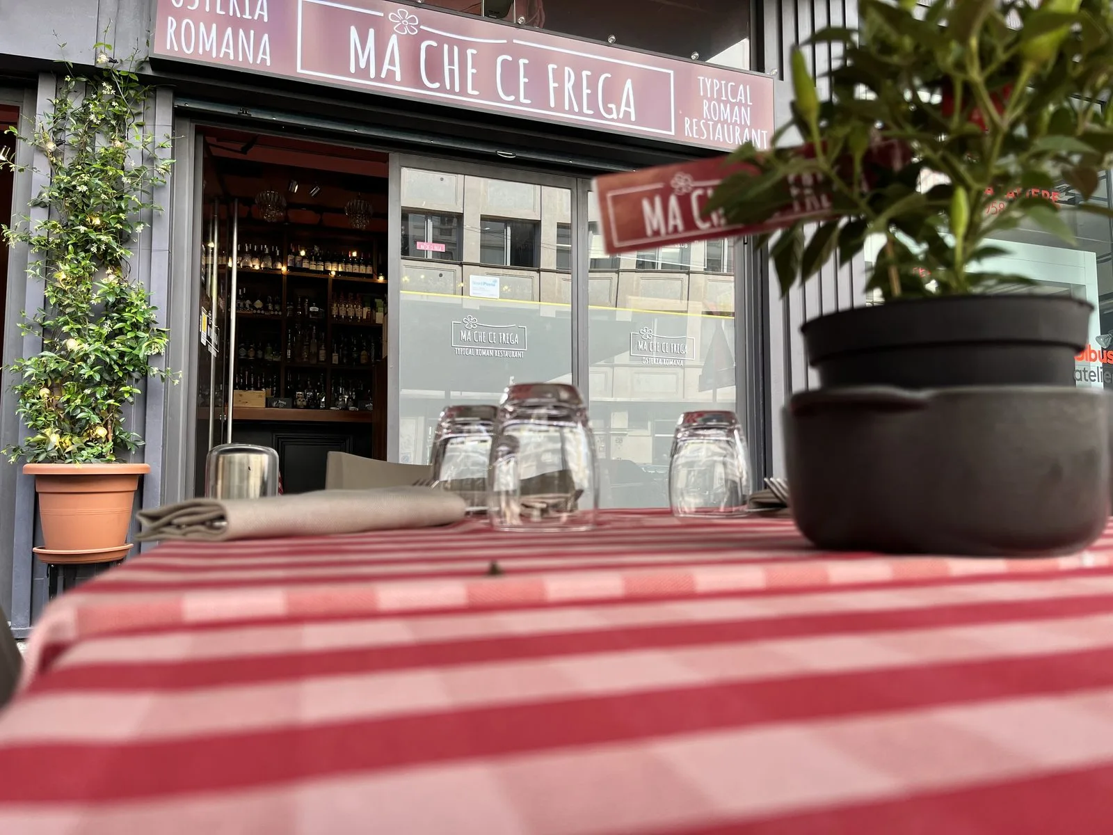 Il dehor in Corso di Porta Romana